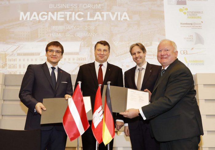 Latvia-Germany ICT collaboration signing
